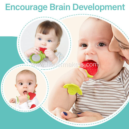 Silicone Fruit Teethers Toys